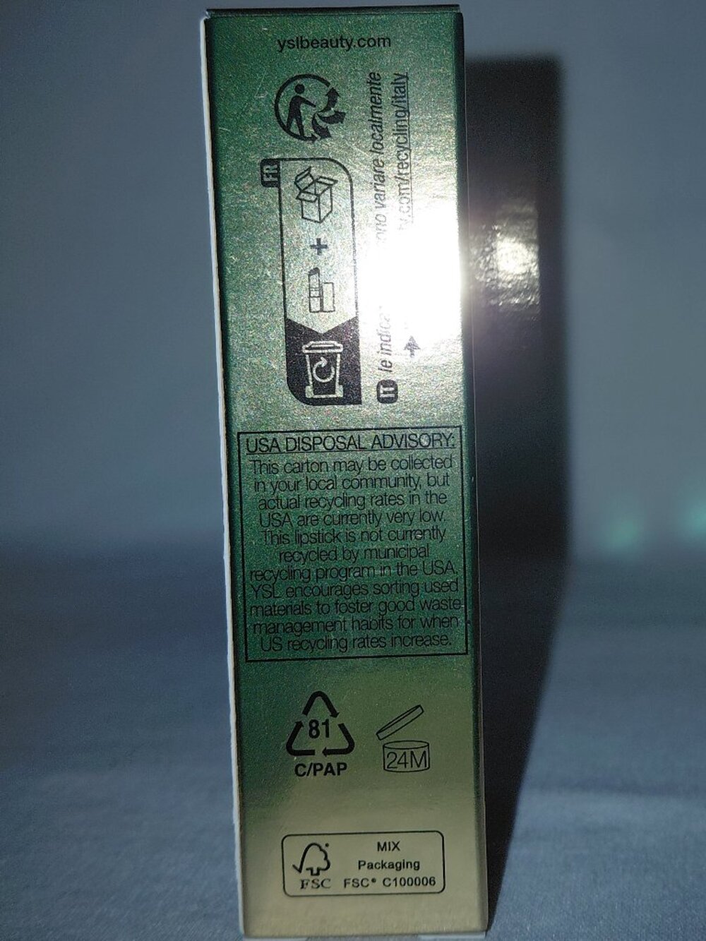 Yves Saint Laurent - Candy Glaze Lip Gloss Stick - 15 Showcasing Nude - Picture 6 of 11